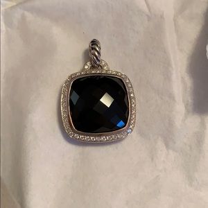 DAVID YURMAN Albion 🖤 pendant black onyx diamonds